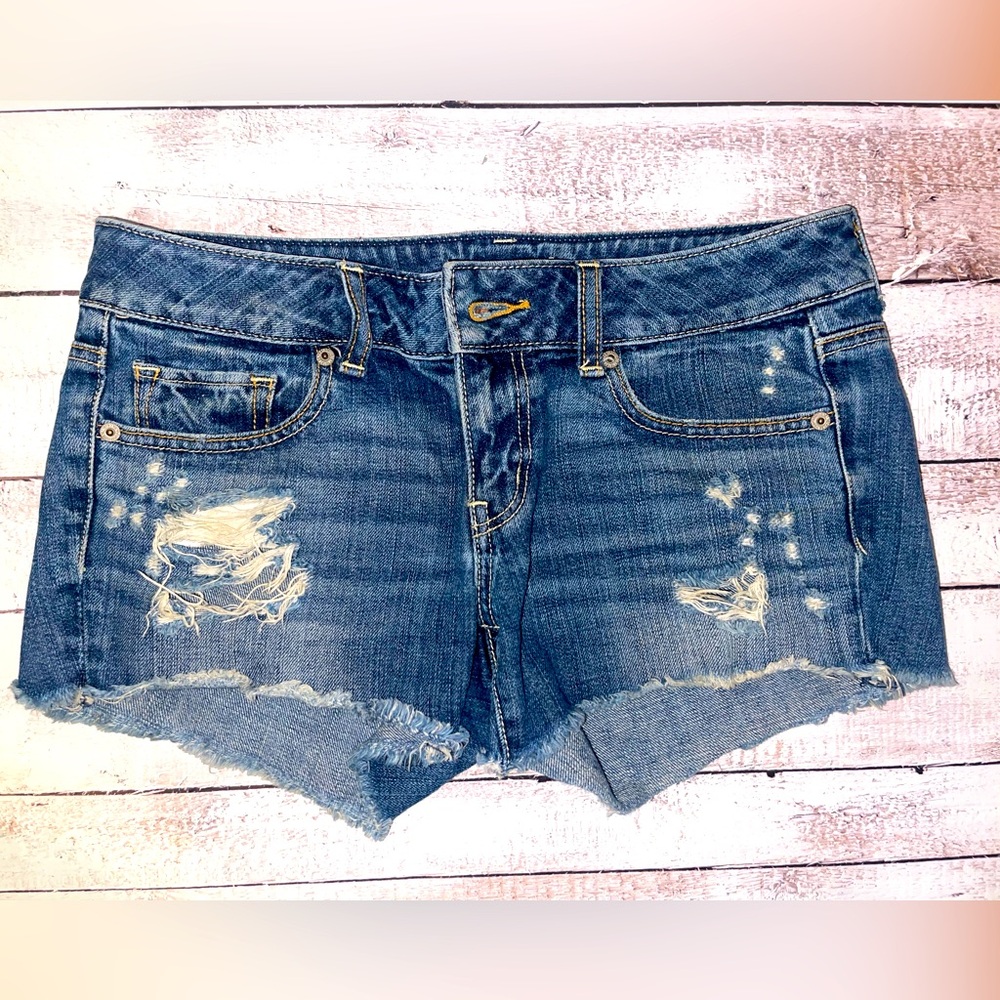 American Eagle distressed Jean shorts